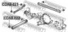 GM 22868629 Control Arm-/Trailing Arm Bush